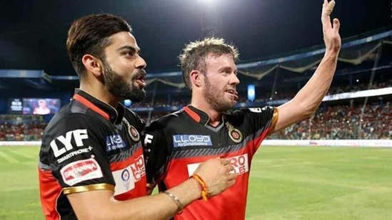 File image of Virat Kohli, AB de Villiers (Twitter)
