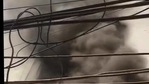 Smoke bellows out of the garment factory (ANI Twitter) Smoke bellows out of the garment factory (ANI Twitter)