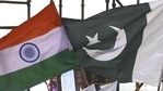 India Pakistan flags seen during the 2nd day of world culture Festival at Yamuna River Bank in New Delhi, India.(HT File photo) India Pakistan flags seen during the 2nd day of world culture Festival at Yamuna River Bank in New Delhi, India.(HT File photo)