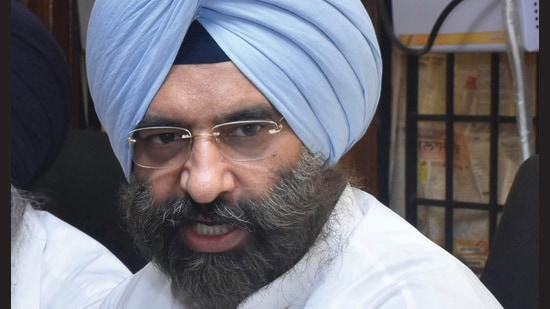President of the Delhi Sikh Gurdwara Management Committee (DSGMC) Manjinder Singh Sirsa . (HT File)