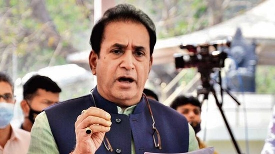 Maharashtra home minister Anil Deshmukh denied the charges, even as the Opposition Bharatiya Janata Party (BJP) demanded his resignation following these allegations.(HT Photo) Maharashtra home minister Anil Deshmukh denied the charges, even as the Opposition Bharatiya Janata Party (BJP) demanded his resignation following these allegations.(HT Photo)
