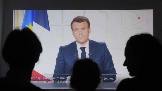 Emmanuel Macron said restrictions already applying in the Paris region and others parts of north and eastern France will be extended to the whole country, for at least one month. (AFP) Emmanuel Macron said restrictions already applying in the Paris region and others parts of north and eastern France will be extended to the whole country, for at least one month. (AFP)