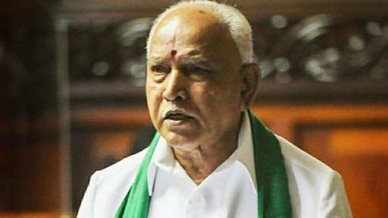 Karnataka chief minister BS Yediyurappa.(PTI)