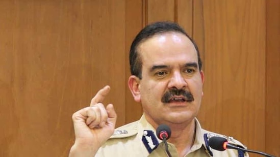 Former Mumbai Police Commissioner Param Bir Singh (HT archive) Former Mumbai Police Commissioner Param Bir Singh (HT archive)
