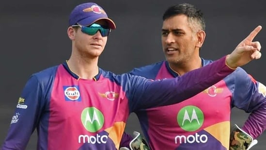 Steve Smith took over the captaincy of Rising Pune Supergiant (RPS) from MS Dhoni at the start of the 2017 Indian Premier League(PTI)