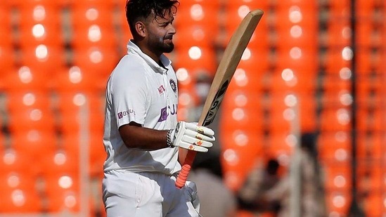 Rishabh Pant in a Test match against England(Reuters)