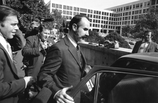 G. Gordon Liddy upon his release in Washington. (AP file photo) G. Gordon Liddy upon his release in Washington. (AP file photo)