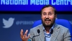 Union minister Prakash Javadekar said this letter is about her survival.(PTI) Union minister Prakash Javadekar said this letter is about her survival.(PTI)