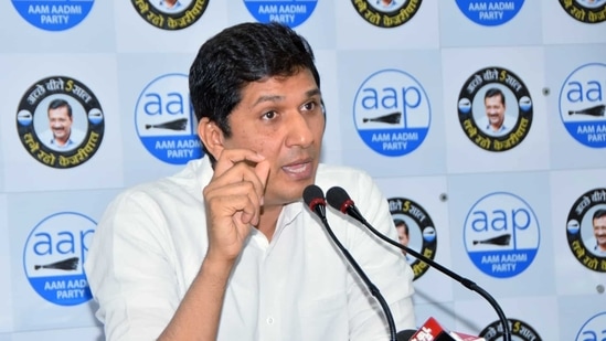 AP’s chief spokesperson Saurabh Bhardwaj. (ANI) AP’s chief spokesperson Saurabh Bhardwaj. (ANI)