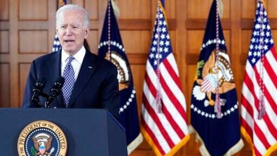 US President Joe Biden. (AP) US President Joe Biden. (AP)