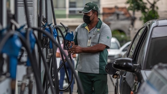 In Kolkata, rates for petrol and diesel stood at ₹90.77 and ₹83.75 respectively Photographer: Andre Coelho/Bloomberg (Bloomberg) In Kolkata, rates for petrol and diesel stood at ₹90.77 and ₹83.75 respectively Photographer: Andre Coelho/Bloomberg (Bloomberg)