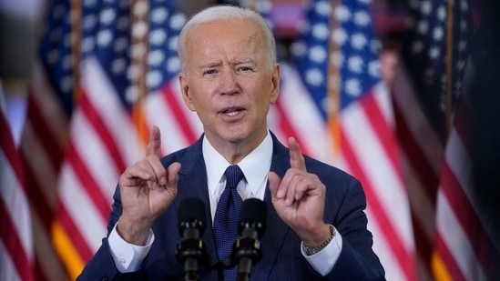 President Joe Biden delivers a speech on infrastructure spending at Carpenters Pittsburgh Training Center, Wednesday. (AP File Photo ) President Joe Biden delivers a speech on infrastructure spending at Carpenters Pittsburgh Training Center, Wednesday. (AP File Photo )