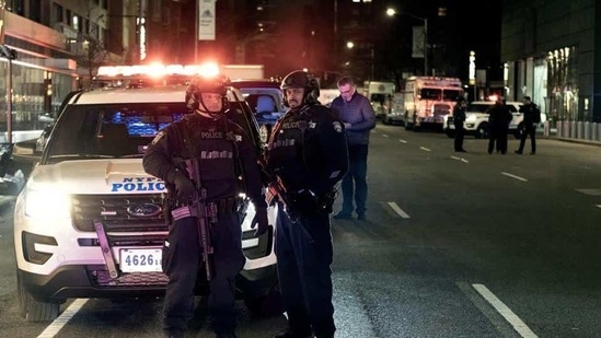 Police recovered an automatic handgun and a backpack with pepper spray, handcuffs and ammunition. (AP) Police recovered an automatic handgun and a backpack with pepper spray, handcuffs and ammunition. (AP)