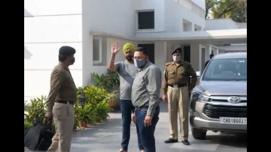 The Enforcement Directorate carried out a raid at the MLA’s properties on March 9. (HT File)