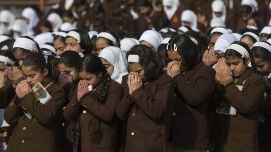 Parents of school children in Kashmir are worried about the resurgence of Covid-19 cases in the valley. (AP) Parents of school children in Kashmir are worried about the resurgence of Covid-19 cases in the valley. (AP)