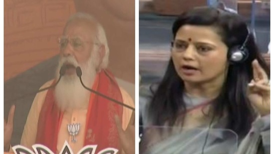 PM Modi, however, did not mention Moitra's name when he referred to the 'chotiwala' remark. PM Modi, however, did not mention Moitra's name when he referred to the 'chotiwala' remark.