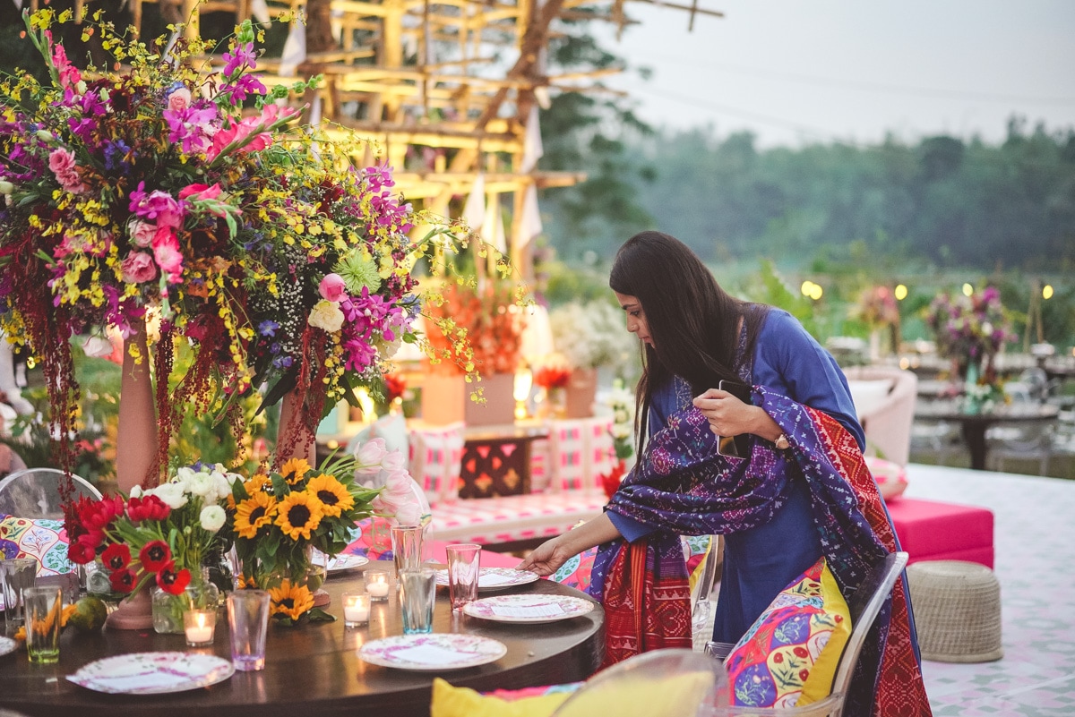 Sustainable wedding designer Devika Narain says, “The current pandemic is leading into an era of what I call mindful weddings — a beautiful, eloquent pause to the excesses associated with Indian weddings”