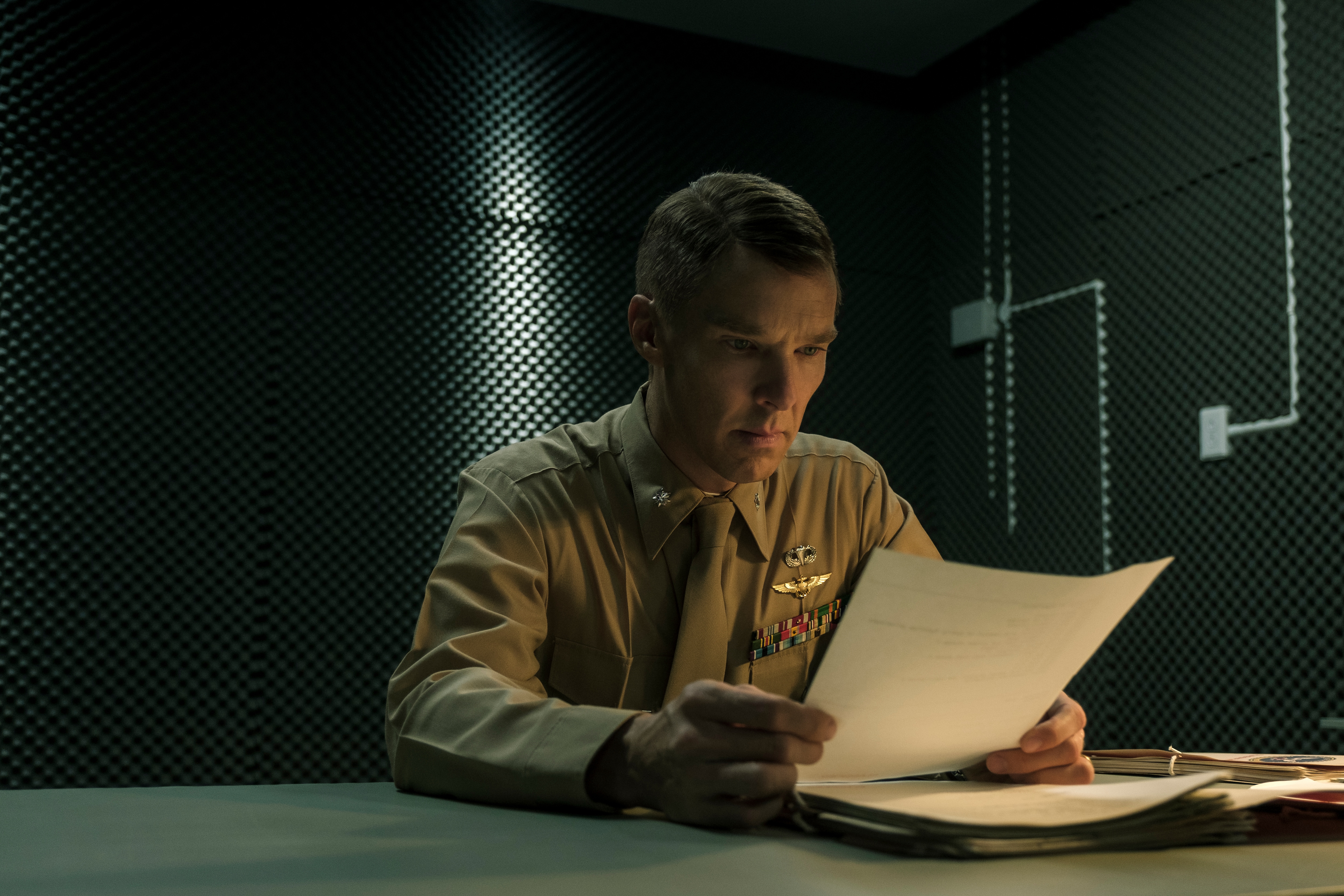 This image released by STXfilms shows Benedict Cumberbatch in The Mauritanian.(AP) This image released by STXfilms shows Benedict Cumberbatch in The Mauritanian.(AP)