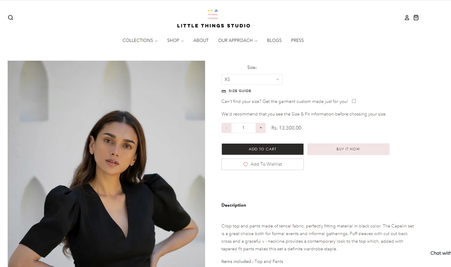 Aditi Rao Hydari's outfit is worth  ₹13k (littlethingstudio.com)