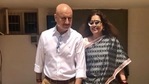 Anupam Kher said that Kirron Kher is undergoing treatment for cancer. Anupam Kher said that Kirron Kher is undergoing treatment for cancer.