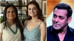 Dia Mirza with her mother, Deepa. Dia Mirza with her mother, Deepa.