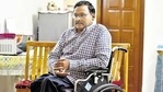 Delhi University professor GN Saibaba.(Vipin Kumar/HT Photo) Delhi University professor GN Saibaba.(Vipin Kumar/HT Photo)