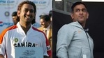 MS Dhoni in 2005 (L) and 2019. (Getty Images) MS Dhoni in 2005 (L) and 2019. (Getty Images)