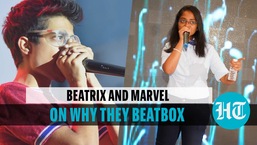 Beatrix and Marvel on beatboxing