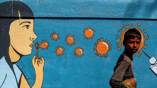 A graffiti on a street in Navi Mumbai. (Reuters) A graffiti on a street in Navi Mumbai. (Reuters)