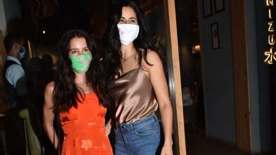 Katrina Kaif with her sister Isabelle Kaif.