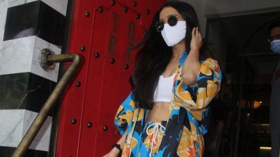 Shraddha Kapoor in a cute outfit in Mumbai.
