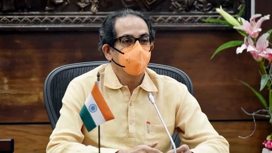 Maharashtra Chief Minister Uddhav Thackeray chaired a meet of all Divisional commissioners, Collectors, SPs, and prominent doctors of District government hospitals to review the COVID-19 situation, in Mumbai on Friday. (ANI Photo)