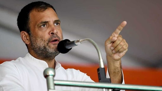 Congress leader Rahul Gandhi. Congress leader Rahul Gandhi.