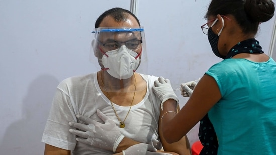 In a letter to all district collectors, municipal commissioners and CDMOs and public health officers, additional chief secretary (health) Pradipta Mohapatra urged them to step up vaccination of patients with co-morbidities. ( AFP PHOTO). In a letter to all district collectors, municipal commissioners and CDMOs and public health officers, additional chief secretary (health) Pradipta Mohapatra urged them to step up vaccination of patients with co-morbidities. ( AFP PHOTO).