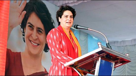 Congress leader Priyanka Gandhi Vadra . (ANI) Congress leader Priyanka Gandhi Vadra . (ANI)