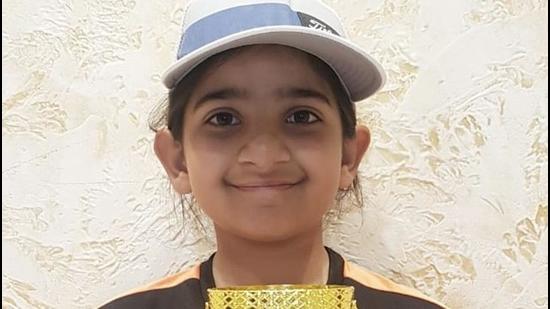 Ojaswini Saraswat, 7 (HT PHOTO) Ojaswini Saraswat, 7 (HT PHOTO)