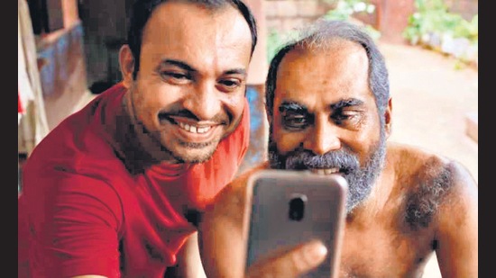 Soubin Shahir and Suraj Venjaramoodu in the surprising and evocative Android Kunjappan, about a man, his son and his caretaker robot. Soubin Shahir and Suraj Venjaramoodu in the surprising and evocative Android Kunjappan, about a man, his son and his caretaker robot.
