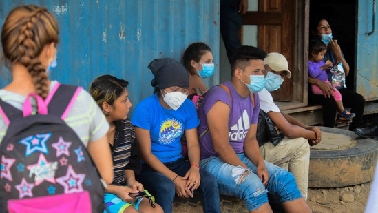 Central American and Mexican migrants have made up the bulk of arrivals in recent months, in keeping with trends in recent years. (AFP) Central American and Mexican migrants have made up the bulk of arrivals in recent months, in keeping with trends in recent years. (AFP)