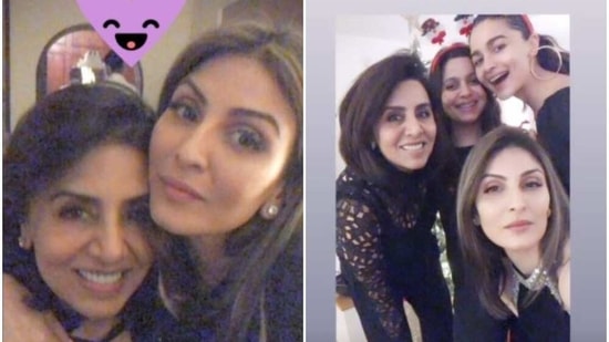 Riddhima Kapoor Sahni shared throwback pictures with Alia Bhatt, Neetu Kapoor and Shaheen Bhatt.