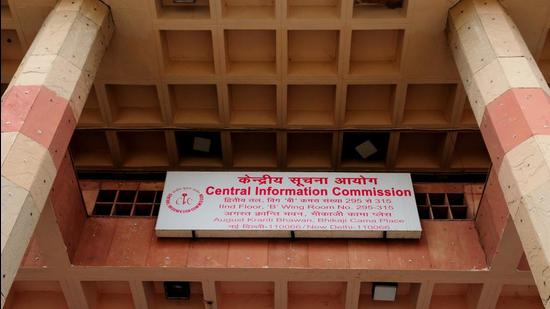Central Information Commission office. (File photo) Central Information Commission office. (File photo)