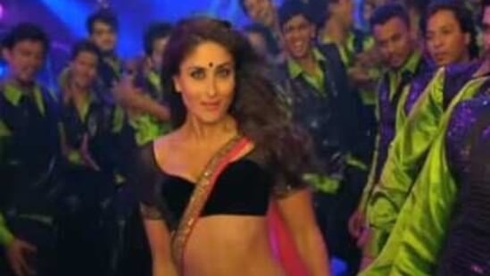 Kareena Kapoor in a still from Halkat Jawani.
