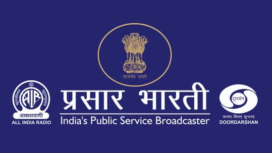 The present process for change was initiated in 2018, when Prasar Bharati began a manpower audit.(Twitter)