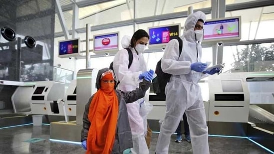 The MIAL spokesperson said all other international arriving passengers will have to provide proof of a negative Covid-19 report. (AP File Photo ) The MIAL spokesperson said all other international arriving passengers will have to provide proof of a negative Covid-19 report. (AP File Photo )