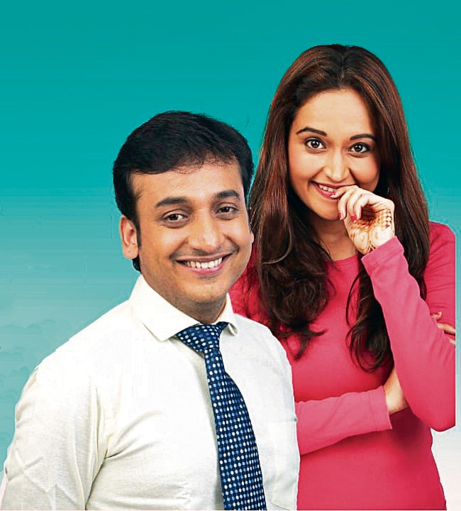 Actors Sankarshan Karhade and Bhakti Desai (HT PHOTO) Actors Sankarshan Karhade and Bhakti Desai (HT PHOTO)