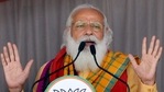 Prime Minister Narendra Modi addresses a poll rally ahead of Assam Assembly Elections at Tamulpur. (ANI Photo) Prime Minister Narendra Modi addresses a poll rally ahead of Assam Assembly Elections at Tamulpur. (ANI Photo)