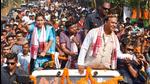 BJP leader Himanta Biswa Sarma was barred from making any public statement or speech by the election commission on Friday(PTI) BJP leader Himanta Biswa Sarma was barred from making any public statement or speech by the election commission on Friday(PTI)