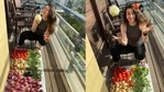 Karisma Kapoor took to Instagram and shared pictures and a video of a vegetable spread that she washed and dried. Karisma Kapoor took to Instagram and shared pictures and a video of a vegetable spread that she washed and dried.