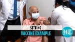 सिसोदिया को भारत बायोटेक का कोवाक्सिन (ANI) मिला सिसोदिया को भारत बायोटेक का कोवाक्सिन (ANI) मिला
