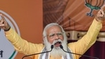 PM Modi on Saturday addressed rallies at Hooghly and South 24 Parganas in West Bengal.(PTI)