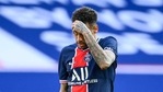 Neymar was shown a second yellow card in the 90th minute for kicking right back Tiago Djalo off the ball. (Twitter) Neymar was shown a second yellow card in the 90th minute for kicking right back Tiago Djalo off the ball. (Twitter)